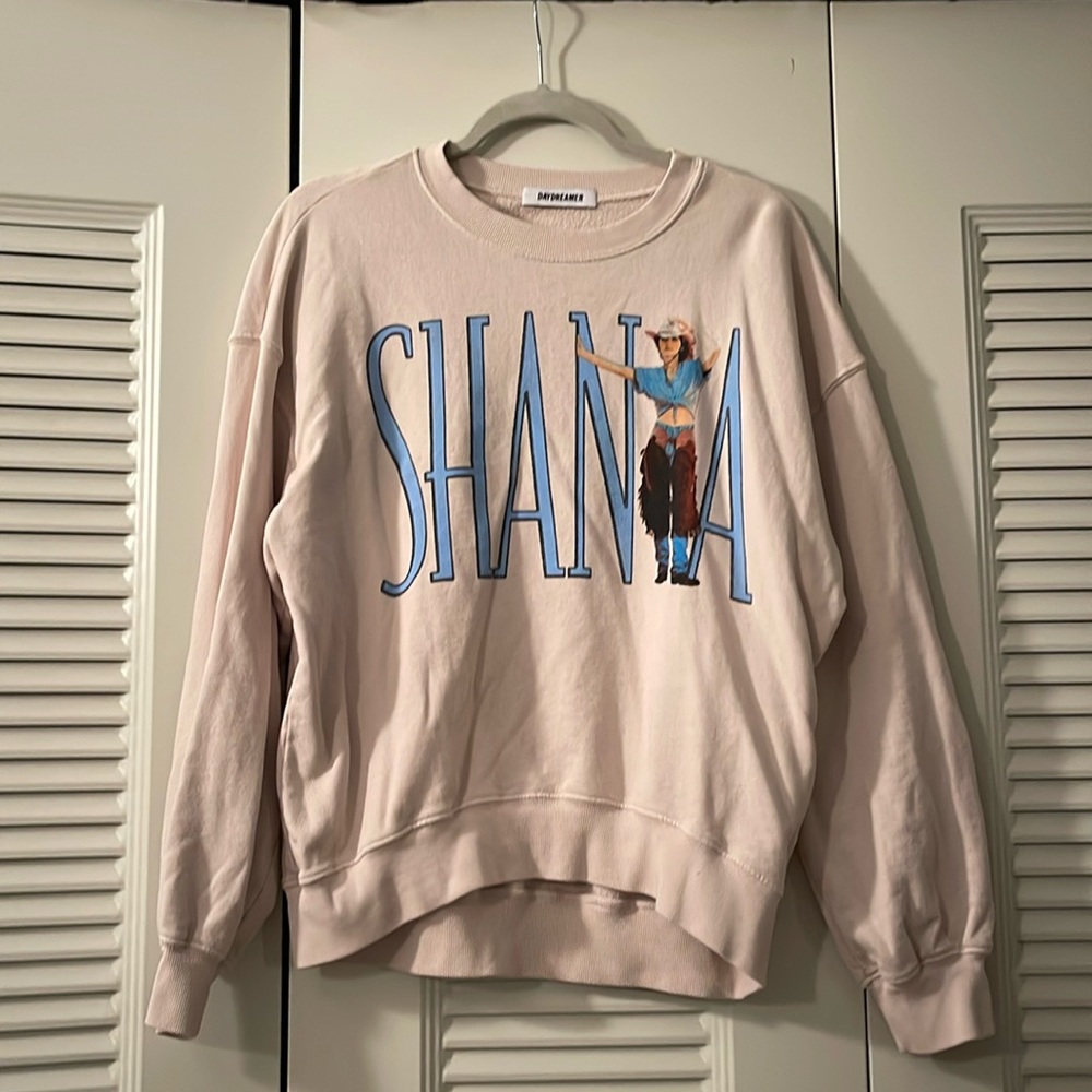 Oversized Daydreamer Shania Twain sweater